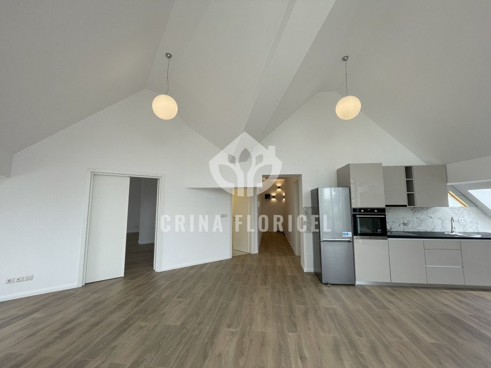 Inchiriere mansarda superba 3 camere-nemobilata-renovata-Primaverii