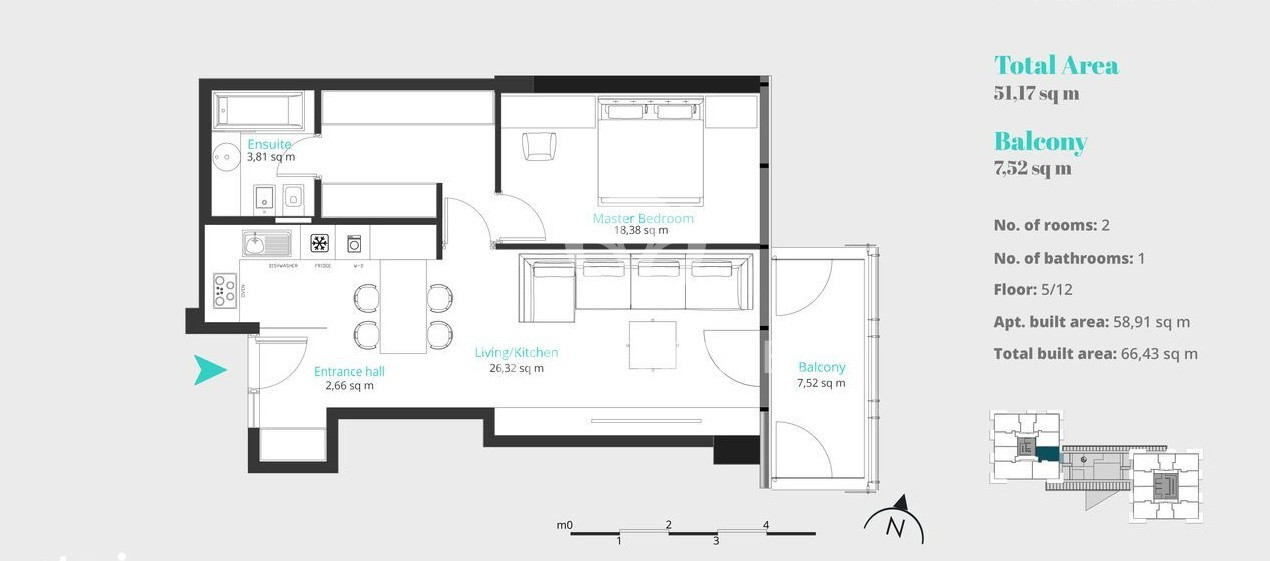 Vanzare 2 camere - Up Site - zona Floreasca