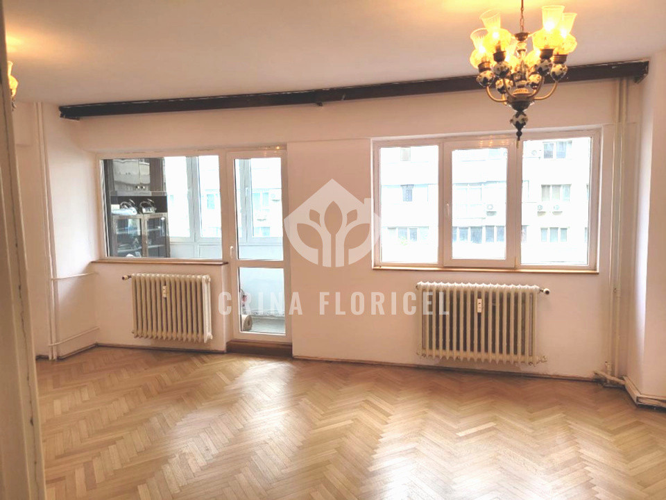 Apartament 3 camere (transformat din 4 camere)- decomandat -  99 mp - Dorobanti 