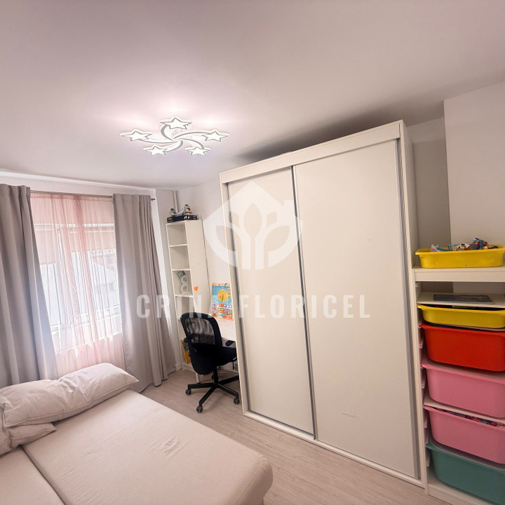 Apartament 3 camere - renovat si mobilat - bloc 1984 -  Dorobanți