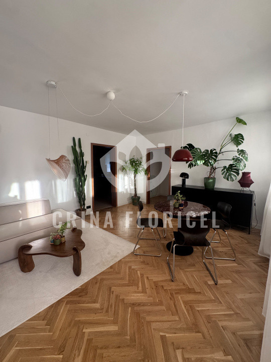 Vanzare apartament 2 camere - 70 mp ST - renovat si mobilat premium - Dorobanti