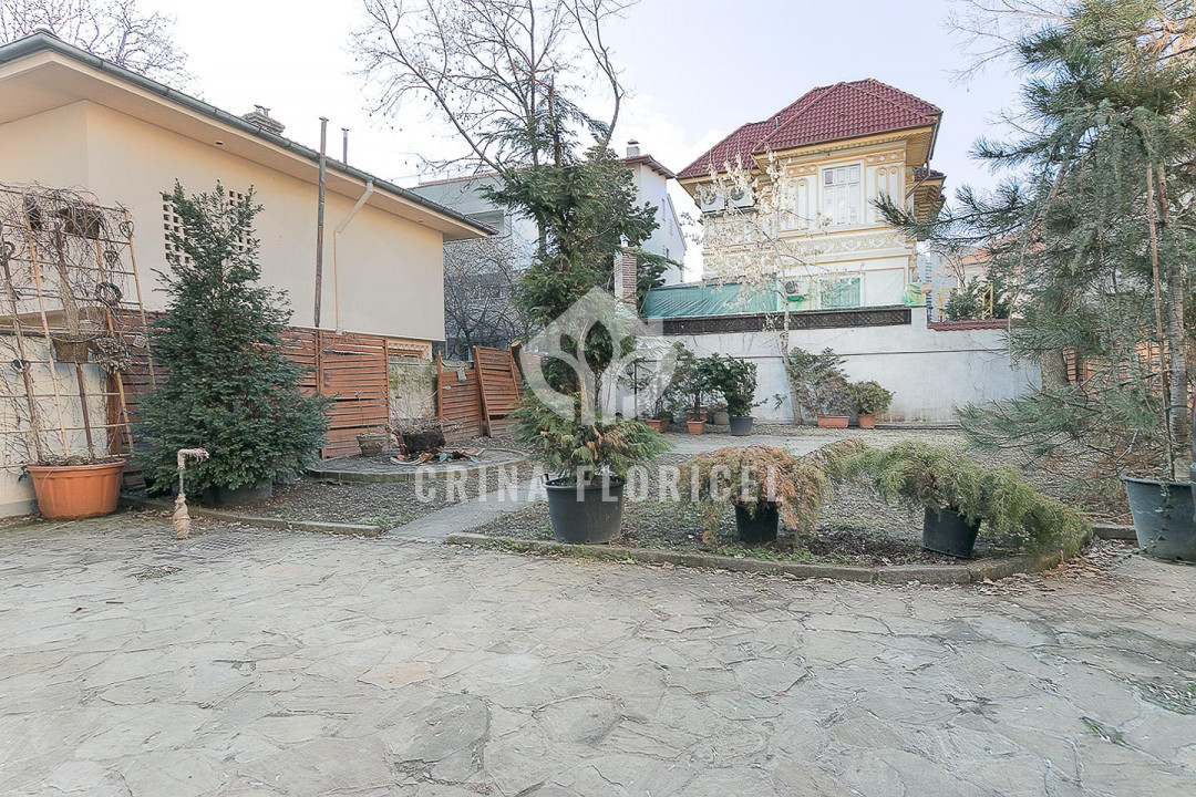 Inchiriere 7 camere la Parter in vila, curte privata 300 mp - Dorobanti Capitale