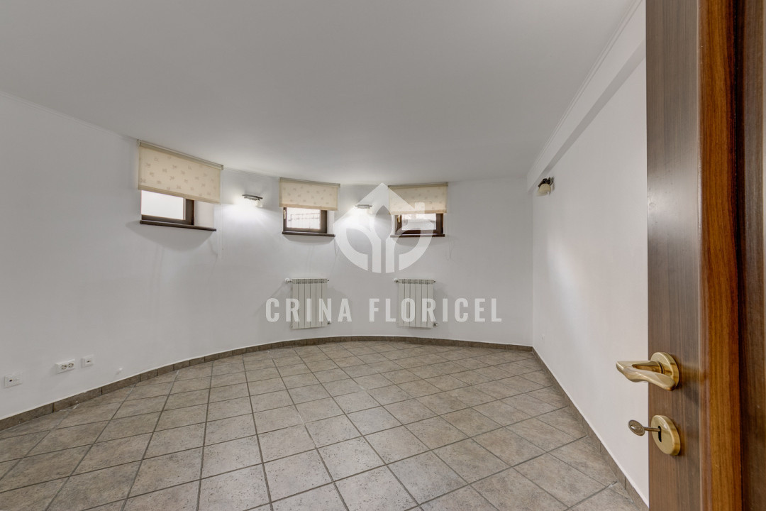 Inchiriere 7 camere la Parter in vila, curte privata 300 mp - Dorobanti Capitale