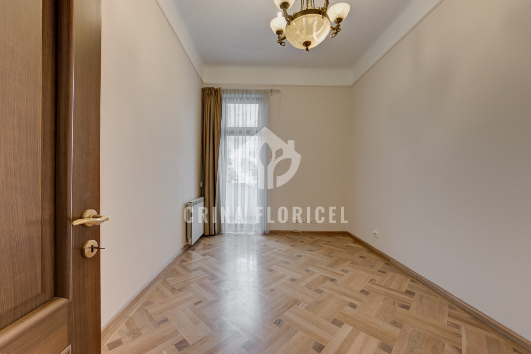 Inchiriere 7 camere la Parter in vila, curte privata 300 mp - Dorobanti Capitale