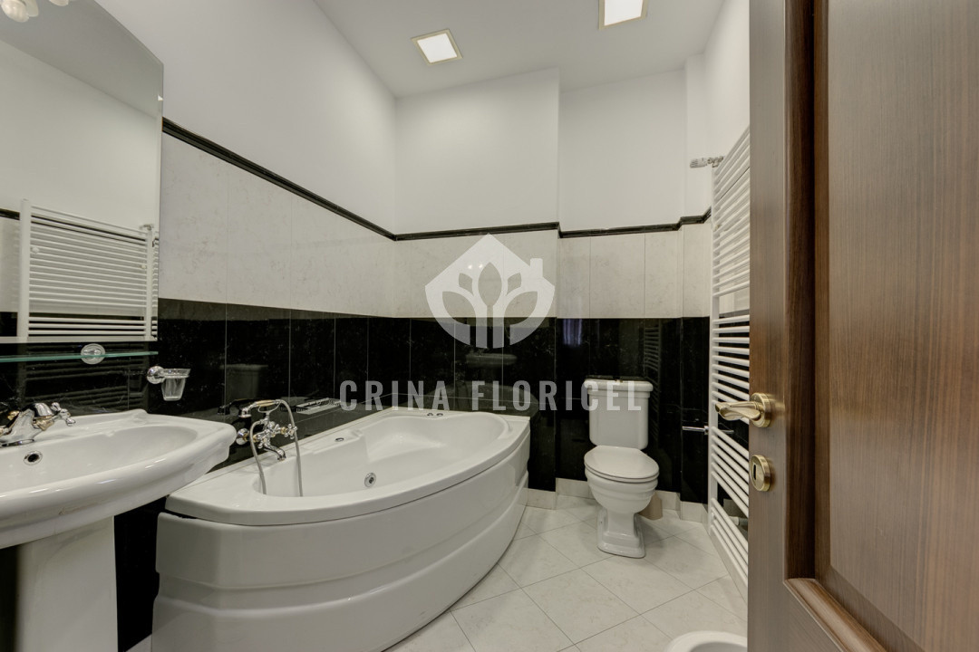 Inchiriere 7 camere la Parter in vila, curte privata 300 mp - Dorobanti Capitale