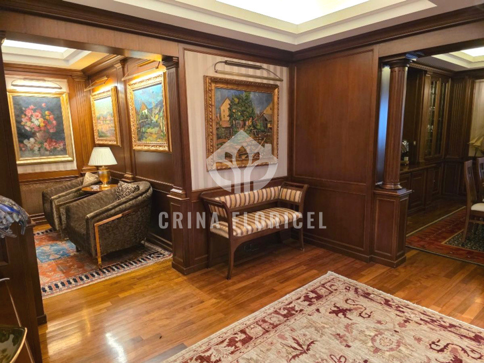 De inchiriat vilă elegantă P+1E+M | 5 camere cu saună , zona Dorobanti