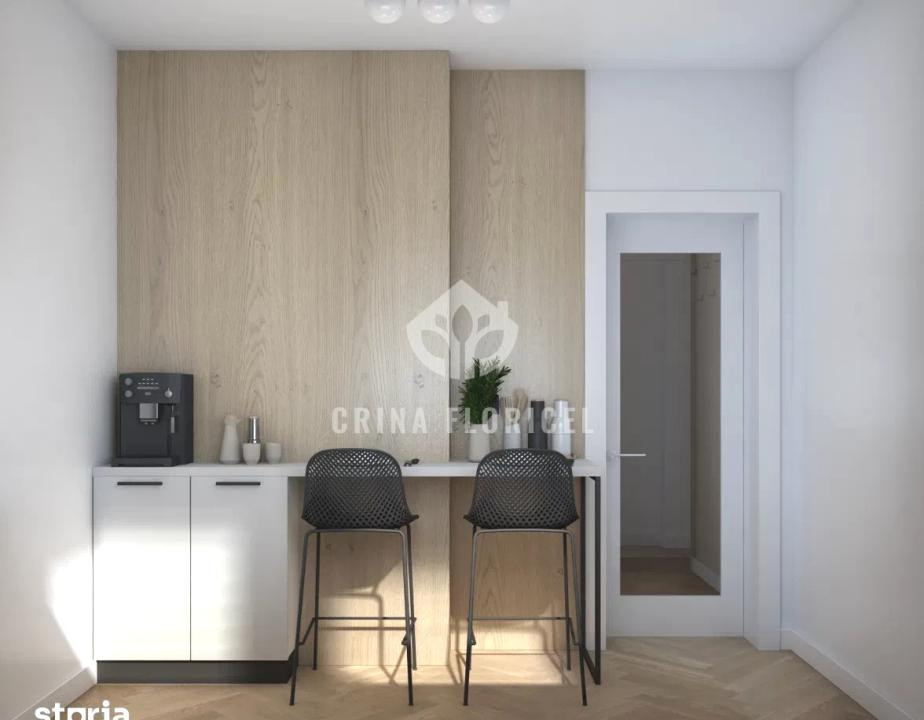 Apartament elegant, renovat, cu balcon și încălzire în pardoseală -  Floreasca