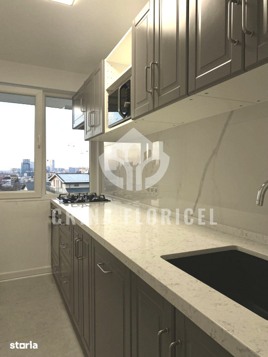 Inchiriere 2 camere , etaj 10/11, renovat, 65 mp utili