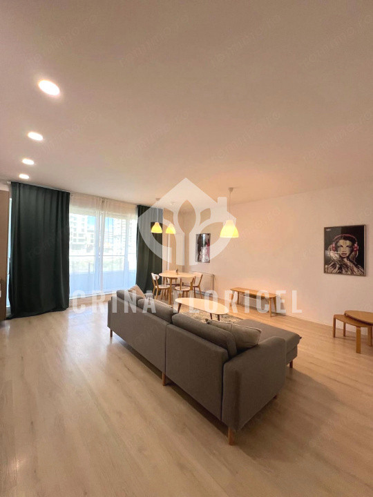 Inchiriere apartament 3 camere | 119 mp | mobilat ultramodern | parcare inclusă