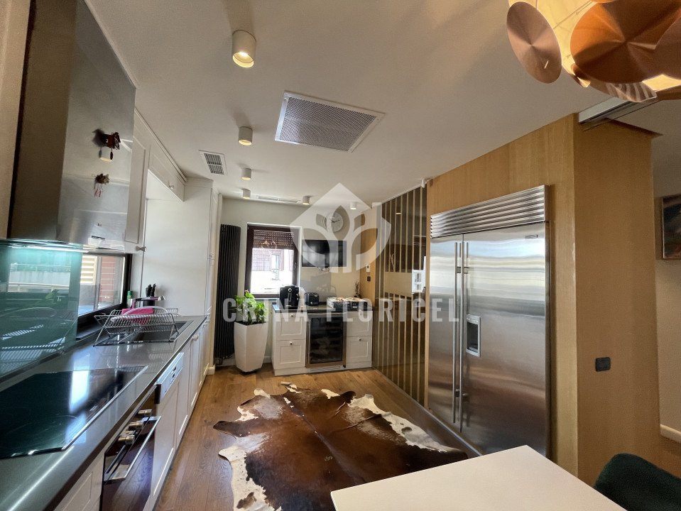 Inchiriere PENTHOUSE spectaculos Herastrau- 6 camere - 200 mp - terase 200 mp