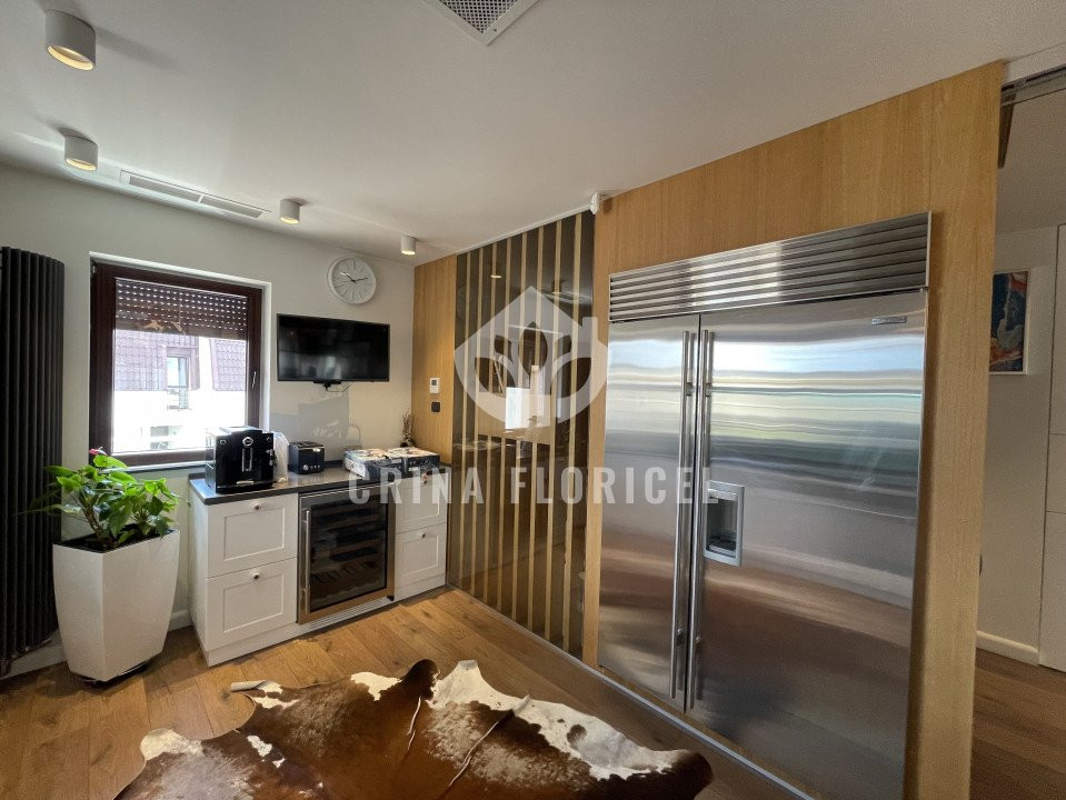 Inchiriere PENTHOUSE spectaculos Herastrau- 6 camere - 200 mp - terase 200 mp