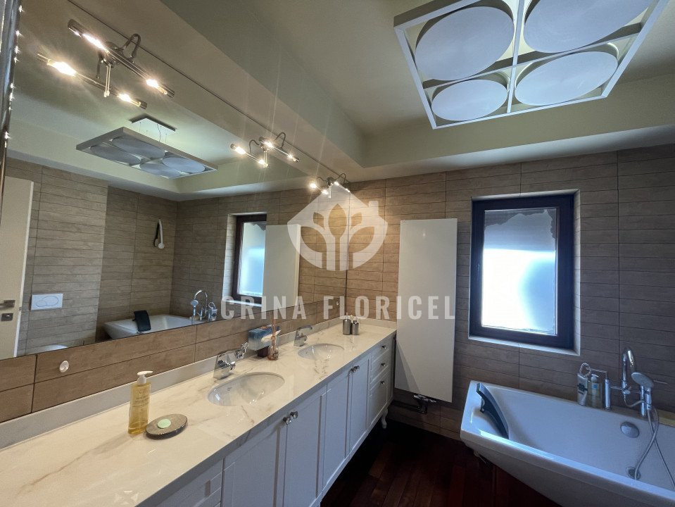 Inchiriere PENTHOUSE spectaculos Herastrau- 6 camere - 200 mp - terase 200 mp