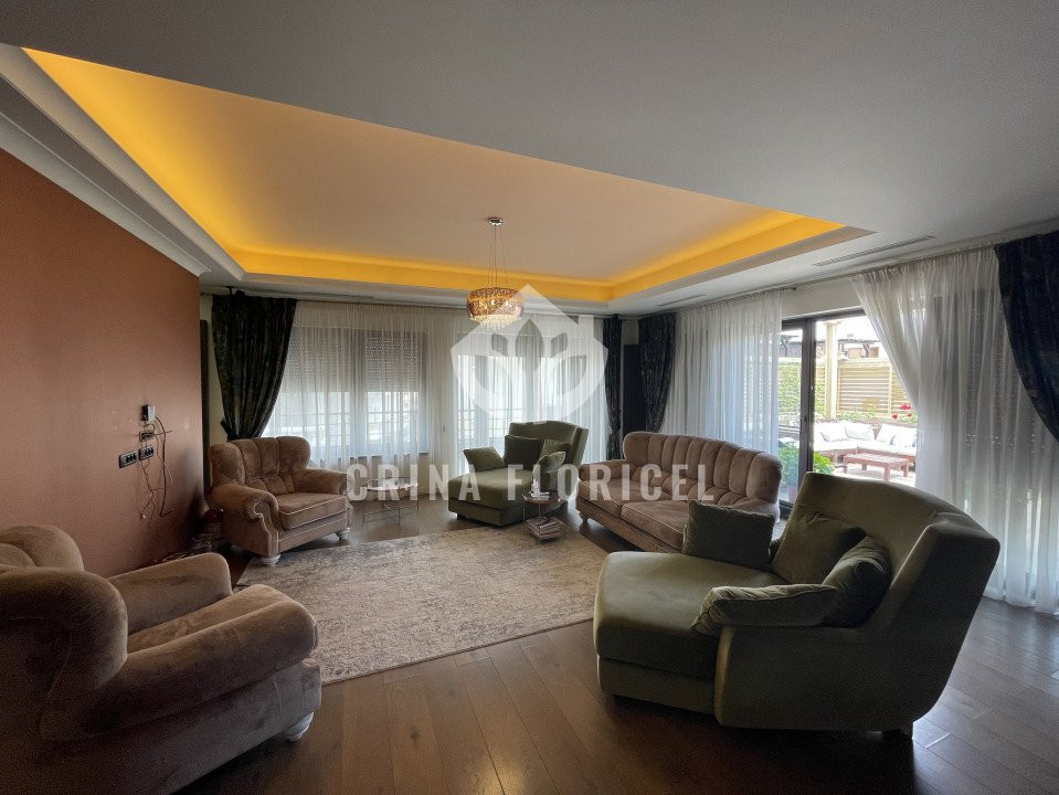 Inchiriere PENTHOUSE spectaculos Herastrau- 6 camere - 200 mp - terase 200 mp