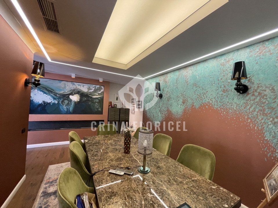 Inchiriere PENTHOUSE spectaculos Herastrau- 6 camere - 200 mp - terase 200 mp