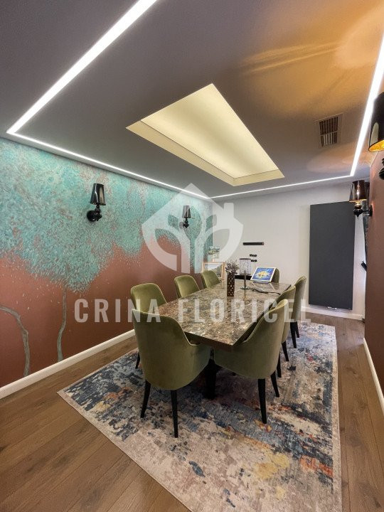 Inchiriere PENTHOUSE spectaculos Herastrau- 6 camere - 200 mp - terase 200 mp
