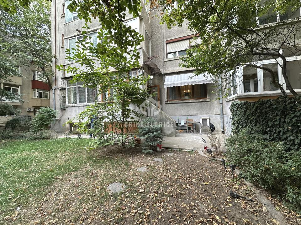 Apartament 2 camere - parter - gradina 50 mp - igienizat - Dorobanti