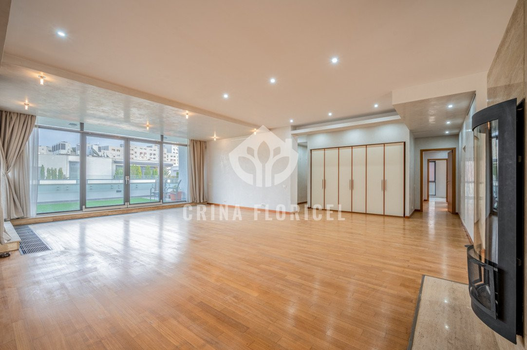 Penthouse 4 camere RENOVAT , terase 97 mp - Dorobanti Capitale