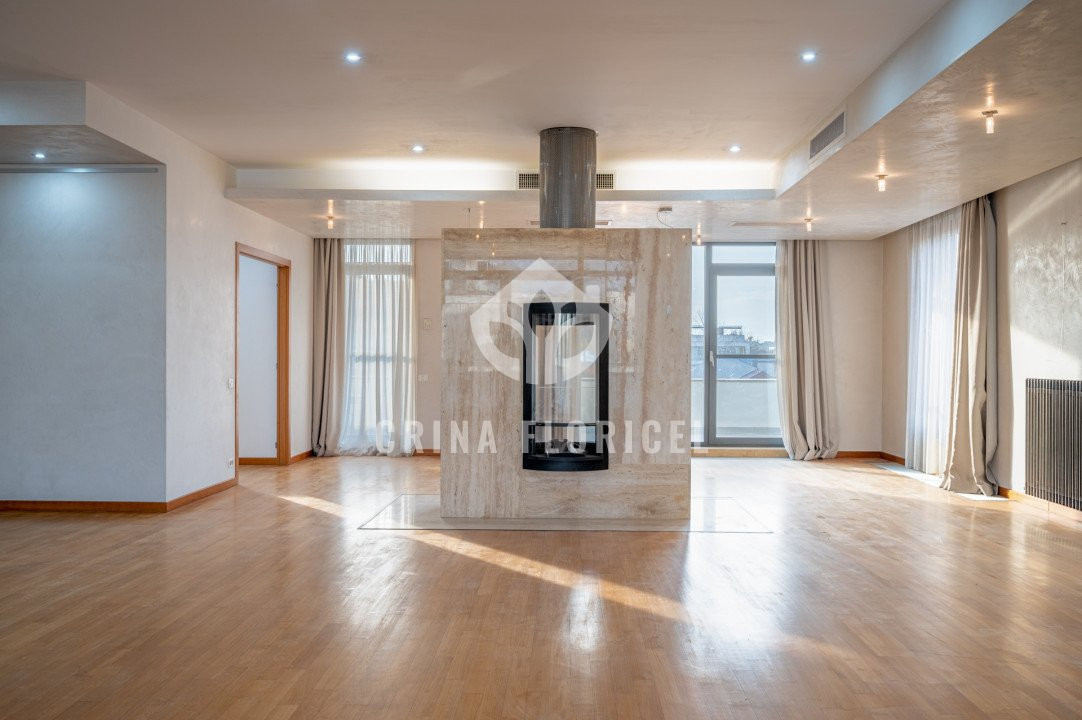 Penthouse 4 camere RENOVAT , terase 97 mp - Dorobanti Capitale