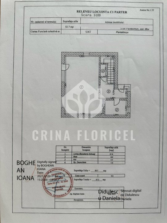 Vanzare vila noua cu mutare imediata - 4 camere - teren 262 mp - Pantelimon 