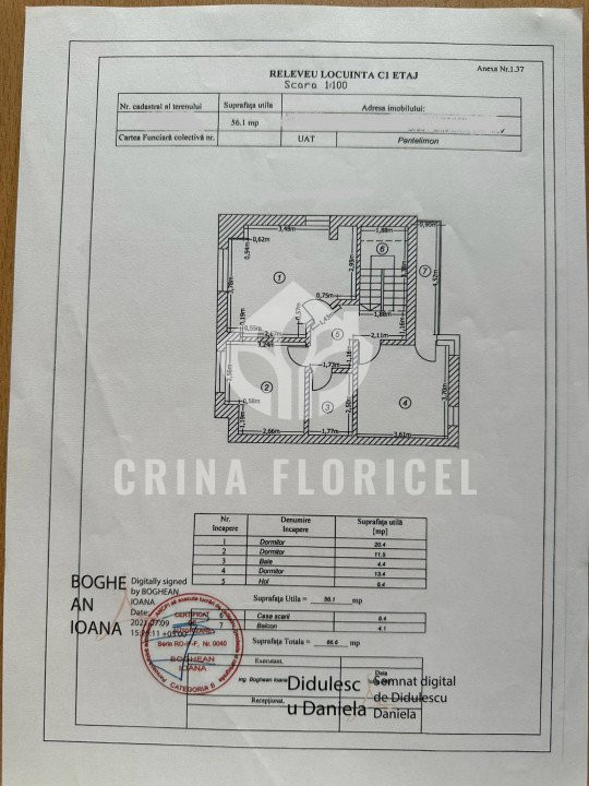 Vanzare vila noua cu mutare imediata - 4 camere - teren 262 mp - Pantelimon 