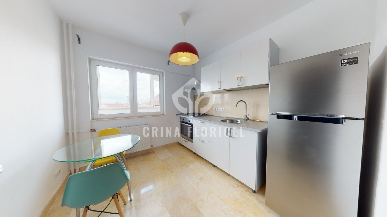 Apartament 2 camere, nemobilat, nou - Dorobanti (liceul Caragiale)