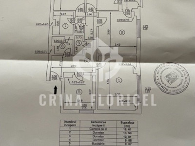 OPORTUNITATE - Vanzare 4 camere - Dorobanti Perla - an 1980