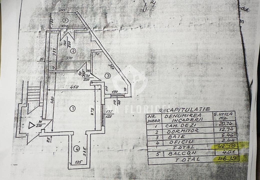 Vanzare 2 camere vis-a-vis Grand Hotel Bucharest  - Piata Universitatii